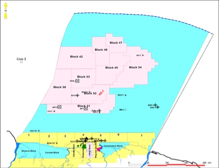 Overview of E&P Blocks